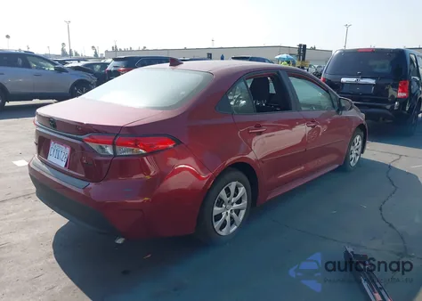 2025 Toyota Corolla Le z USA, uszkodzony, nr VIN 5YFB4MDE5SP291050